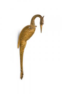 Pair of French Empire Bronze Bird Tie Backs - 4321985