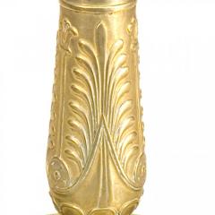 Pair of French Empire Bronze Candlesticks - 4322023