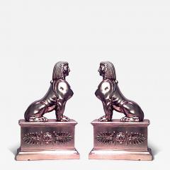 Pair of French Empire Bronze Sphinxes - 4642274