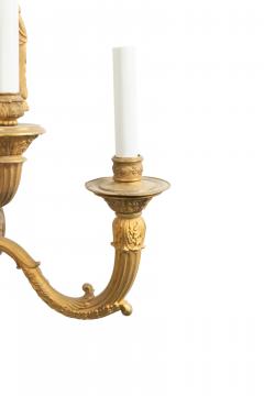 Pair of French Empire Bronze Wall Sconces - 1398660