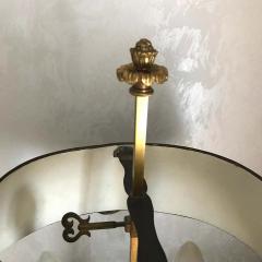 Pair of French Empire Gilt Bronze Two Arm Bouillotte Lamps or Table Lamps 1815 - 1546788