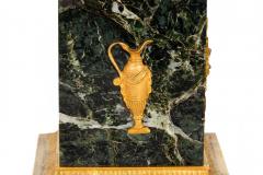 Pair of French Empire Gilt Patinated Bronze Three Light Candelabra ca 1815 - 4502233