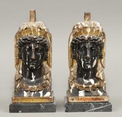 Pair of French Empire Head Bookends - 261716