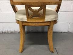 Pair of French Empire Style Side Chairs - 1138767