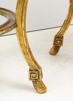 Pair of French Giltwood and Marble Gu ridons - 2201957