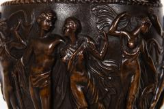 Pair of French Grand Tour Antique Bronze Townley Vases Urns circa 1870 - 4561847