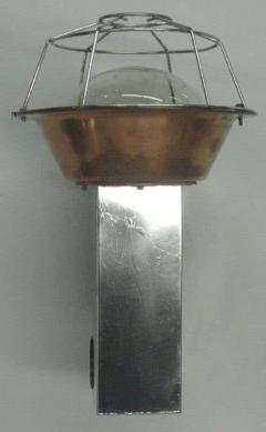 Pair of French Industrial Wall Lights or Sconces - 1877105