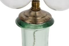 Pair of French Late 19th Century Glass Jug Table Lamps - 4661758