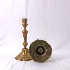 Pair of French Louis XIV Bronze Candlesticks - 2153219