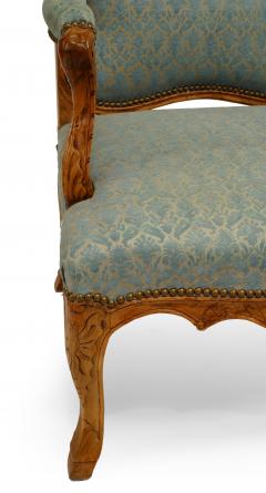Pair of French Louis XV Beech Arm Chairs - 1401702