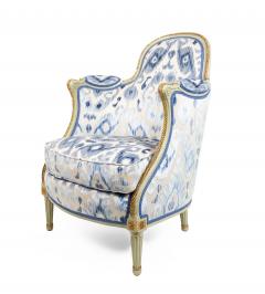 Pair of French Louis XV Berga Arm Chairs - 1401858