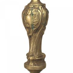Pair of French Louis XV Bronze Candlesticks - 4669199