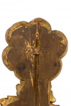 Pair of French Louis XV Giltwood Wall Sconce - 4658184