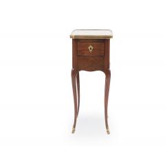 Pair of French Louis XV Marble End Tables - 4655505