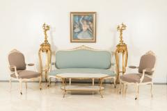 Pair of French Louis XV Style Bronze Dore Cupid Candelabras - 4200115