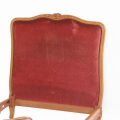 Pair of French Louis XV Style Carved Twin Beds C 1940 - 4244695