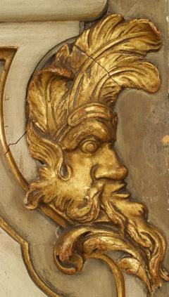 Pair of French Louis XV Style Gilt and Beige Painted Wall Mirrors - 1399515