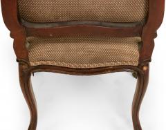 Pair of French Louis XV Walnut Side Chairs - 4661391