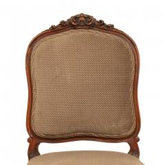 Pair of French Louis XV Walnut Side Chairs - 4661394