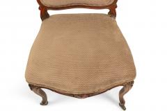 Pair of French Louis XV Walnut Side Chairs - 4661395