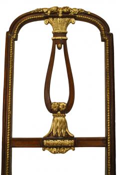 Pair of French Louis XVI Mahogany Side Chairs - 4667545