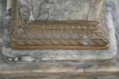 Pair of French Louis XVI Style Gray Marble and Bronze Display Pedestals - 2798148
