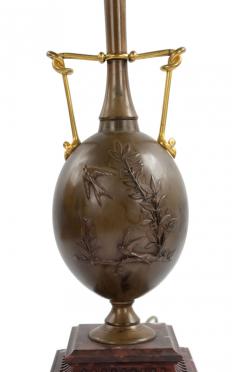 Pair of French Louis XVI Style Ormolu and Bronze Figural Candelabras - 4631902