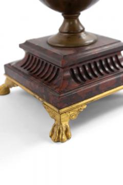 Pair of French Louis XVI Style Ormolu and Bronze Figural Candelabras - 4631904