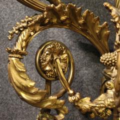 Pair of French Louis XVI style gilded bronze wall lamps - 4252304