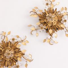 Pair of French Maison Bagu s Style Ceiling Lights or Wall Sconces - 3232210