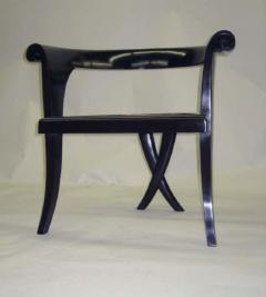 Pair of French Mid Century Lounge Chairs in the Modern Neoclassical Style - 1819843
