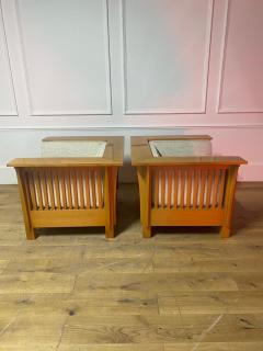 Pair of French Mid Century Modern Armchairs - 3179562