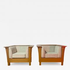 Pair of French Mid Century Modern Armchairs - 3179686