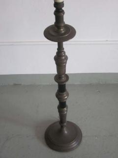 Pair of French Midcentury Neoclassical Candlestick Form Table Lamps 1930 - 1759676