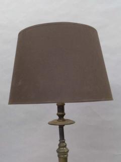 Pair of French Midcentury Neoclassical Candlestick Form Table Lamps 1930 - 1759682