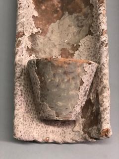 Pair of French Midcentury Rustic Terracotta Wall Sconces - 2374768