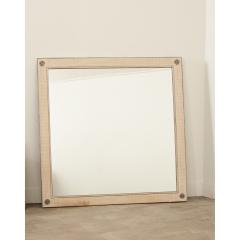 Pair of French Neoclassical Square Mirrors - 3234136