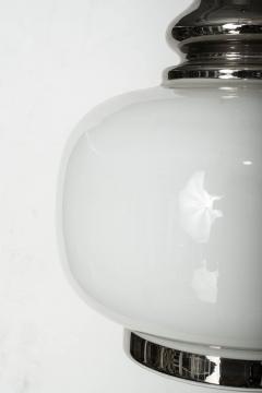 Pair of French Opaline Glass Pendant Lights - 2844991