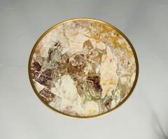 Pair of French Ormolu Marble Gueridons Circular 19th Century Adam Weisweiler - 3418054