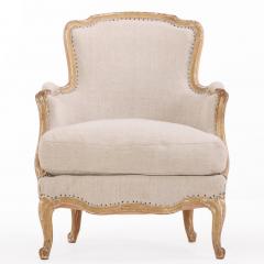Pair of French Painted Berg res with New Upholstery C 1910 - 4648984