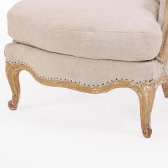 Pair of French Painted Berg res with New Upholstery C 1910 - 4648992