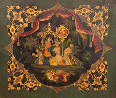 Pair of French Painted Tole Panels - 4134101