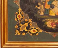 Pair of French Painted Tole Panels - 4134156