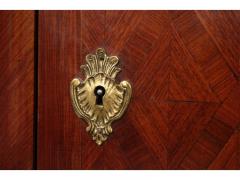 Pair of French Parquetry Ecoignures Cabinets Late 19th Century - 709255