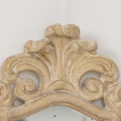 Pair of French Plaster and Lacquered Hollywood Regency Period Mirrors - 4125373