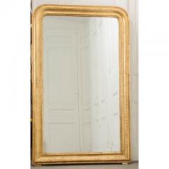 Pair of French Reproduction Louis Philippe Style Giltwod Mirrors - 1575950