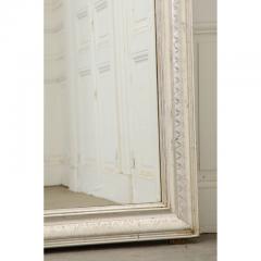 Pair of French Reproduction Louis Philippe Style Silver Giltwood Mirrors - 1575935