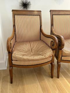 Pair of French Restauration Armchairs - 4481375