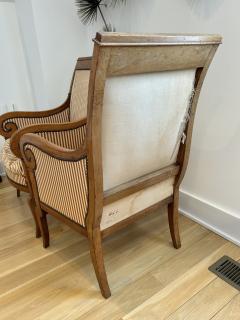 Pair of French Restauration Armchairs - 4481402