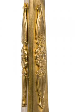 Pair of French Restoration Gilt Bronze Candelabras - 4201052